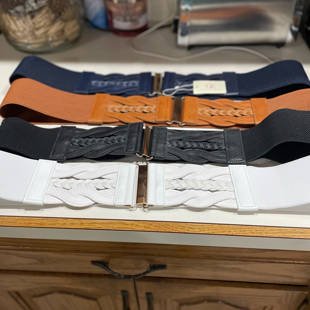 Grace Karin 4 Braided Belts 4X 46” New - Picture 10 of 10